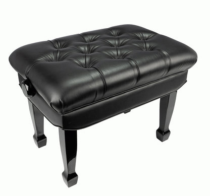 Beale BPB330 Deluxe Grand Piano Bench Adjustable Black — view 3
