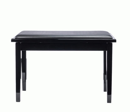 Beale BPB110 Duet Piano Bench Black w/ Storage — view 6