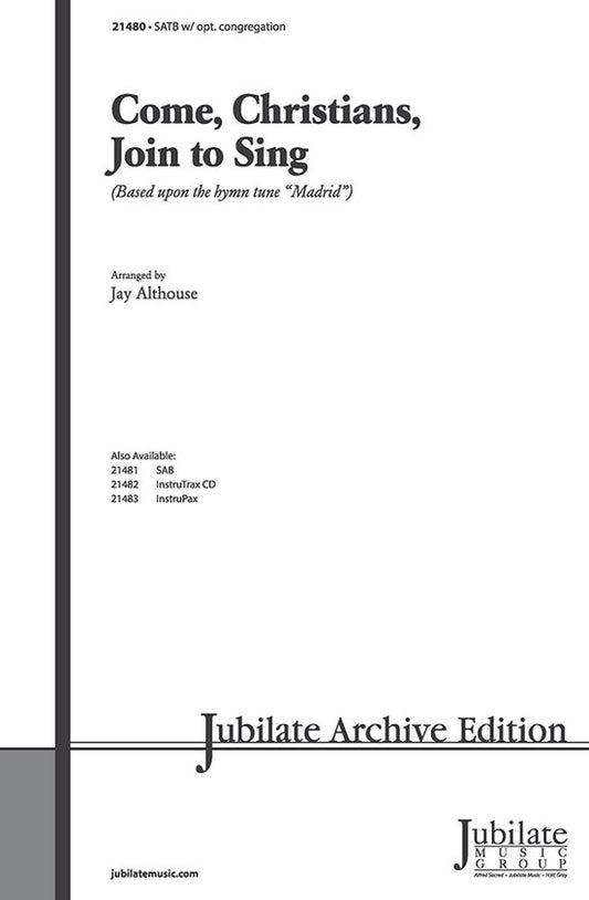 Come Christians Join SATB