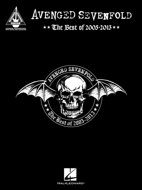 Avenged Sevenfold: Best of 2005–2013 — Guitar TAB Recorded Version (Hal Leonard)