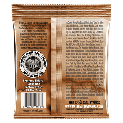 Ernie Ball Earthwood Light Phosphor Bronze Acoustic Guitar String, 11-52 Gauge — view 2