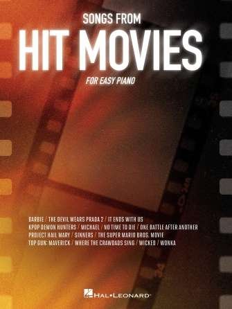 Songs From Hit Movies For Easy Piano (Hal Leonard)