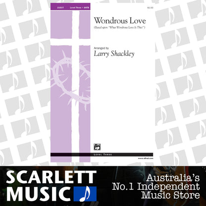 Wondrous Love SATB Choral Sheet Music — view 2