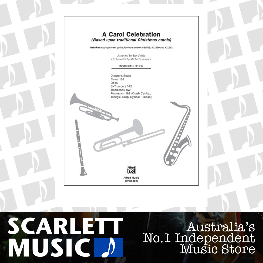 Carol Celebration Instrupax Arr Fettke — view 2