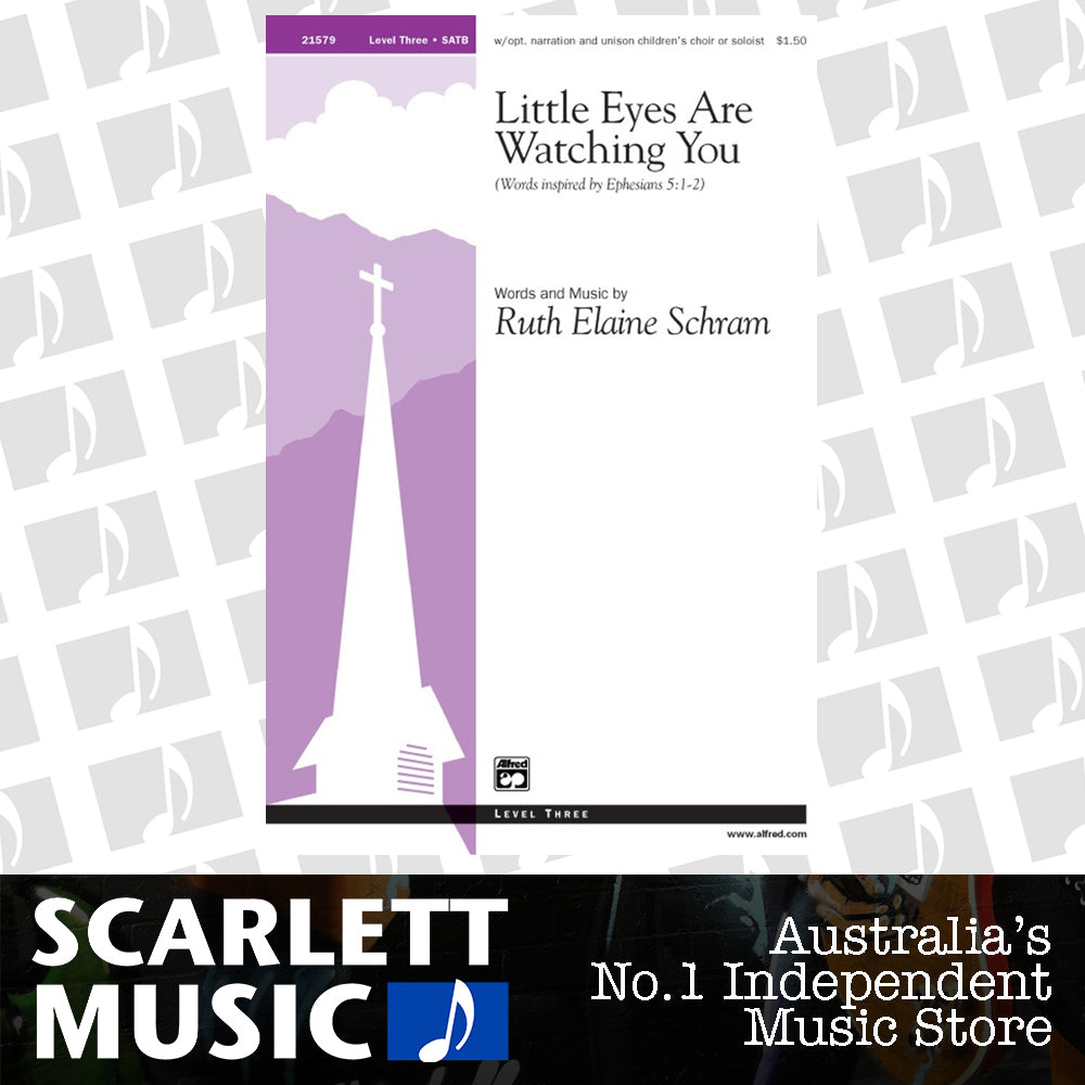 Little Eyes Watching You SATB — view 2