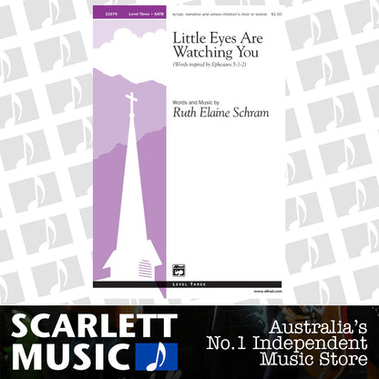 Little Eyes Watching You SATB — view 2