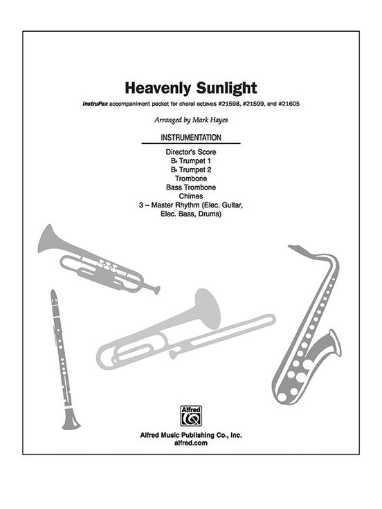 Heavenly Sunlight Instrupax Arr Hayes