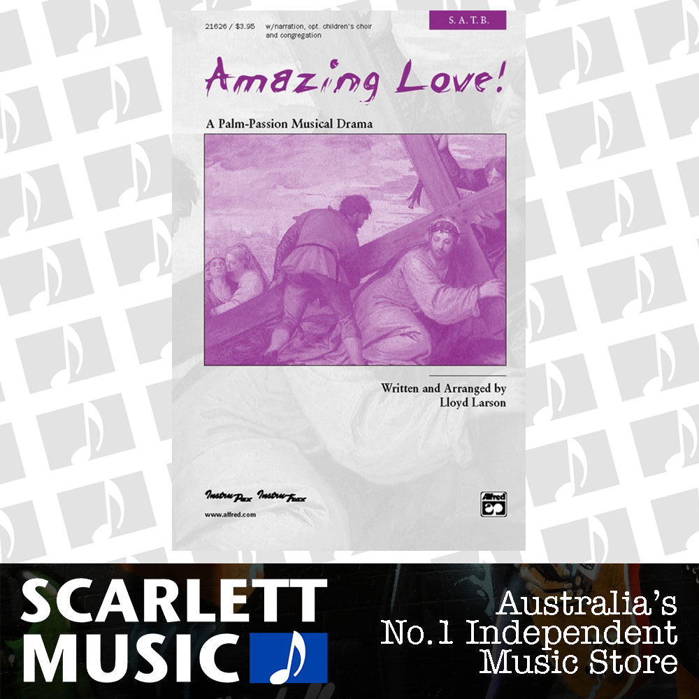Amazing Love SATB Choral Sheet Music — view 2
