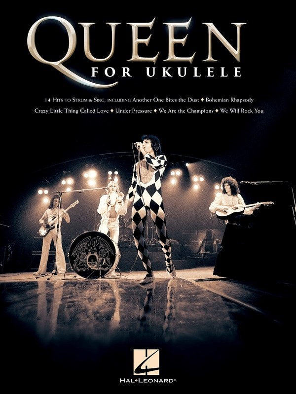 Queen for Ukulele — Melody Line, Lyrics & Chords (Hal Leonard)