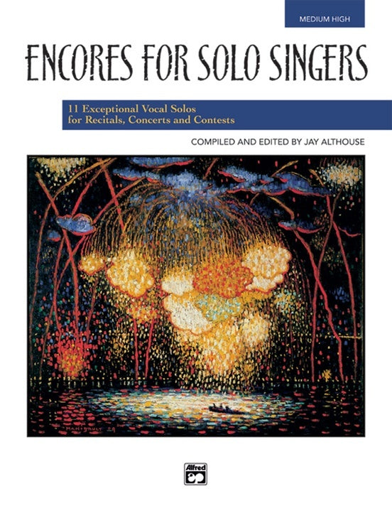 Encores For Solo Singers Medium High Voice Book/CD