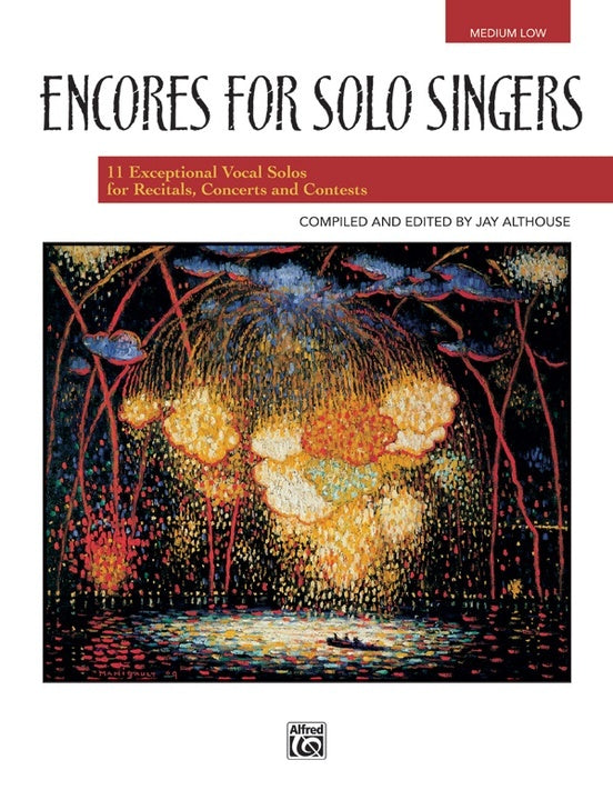 Encores For Solo Singers Medium Low Voice Book