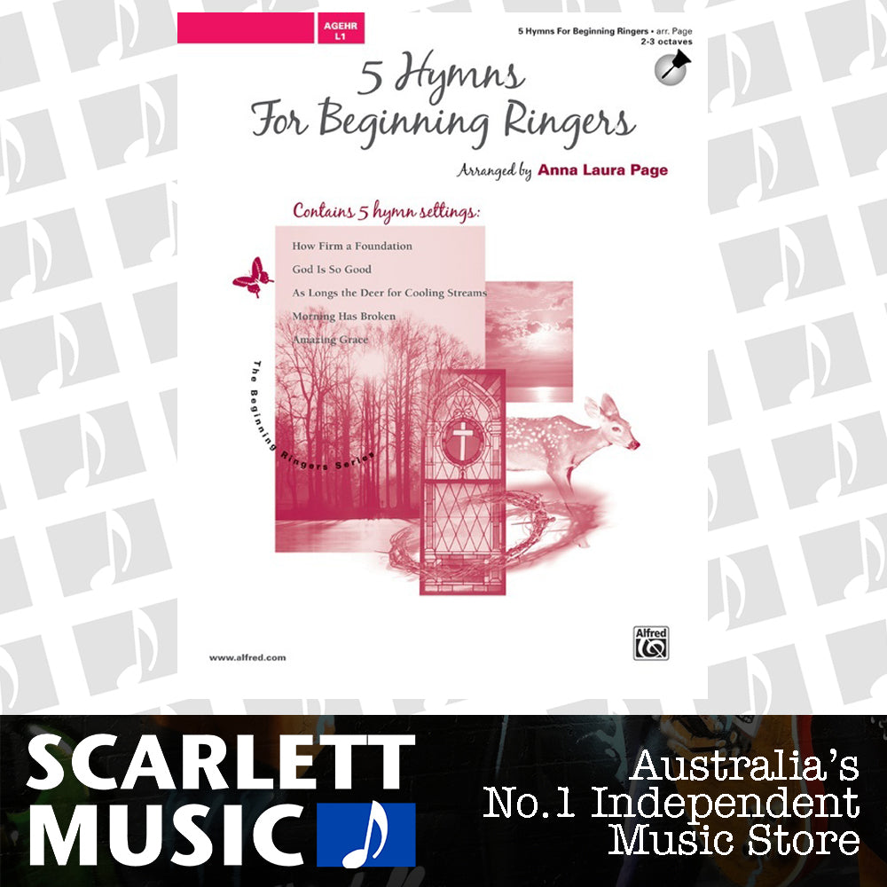 5 Hymns for Beginning Ringers - Handbells Sheet Music — view 2