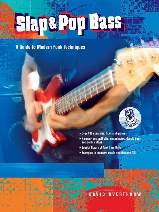 Slap and Pop Bass Book with CD