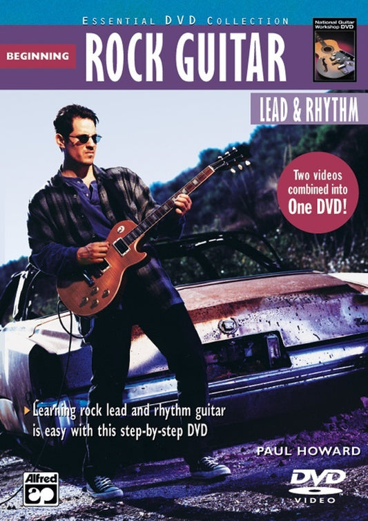 Rock Beginning Guitar Lead And Rhythm DVD