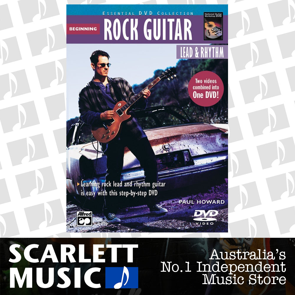 Rock Beginning Guitar Lead And Rhythm DVD — view 2