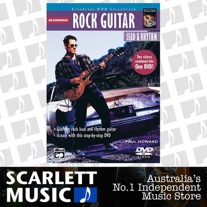 Rock Beginning Guitar Lead And Rhythm DVD — view 2