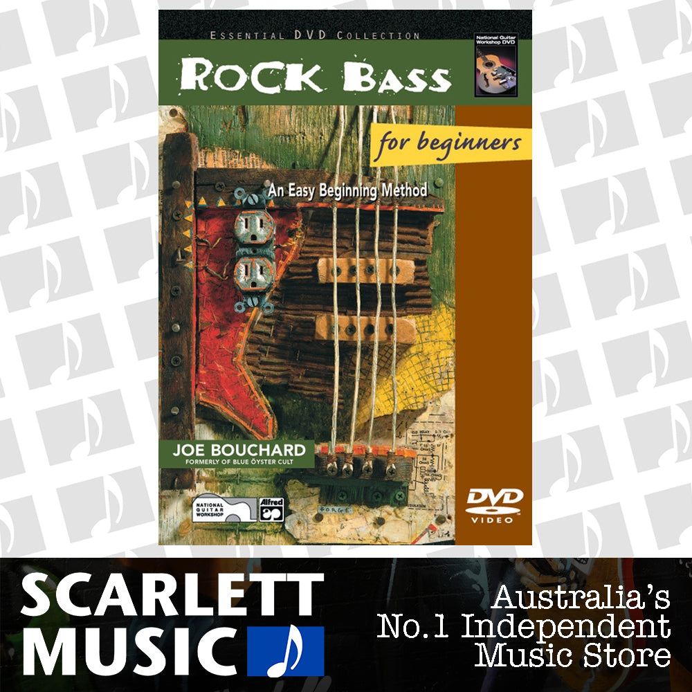 Rock Bass For Beginners DVD — view 2