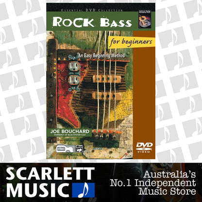 Rock Bass For Beginners DVD — view 2