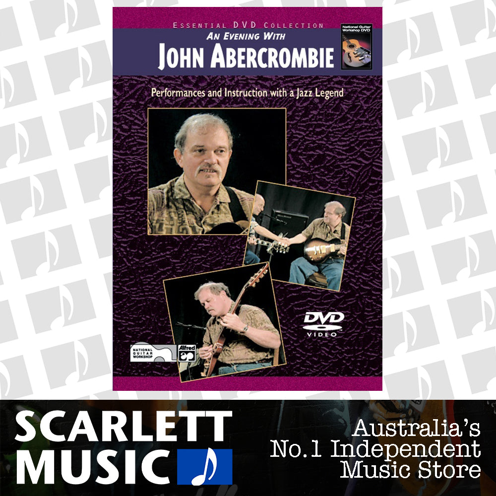 John Abercrombie An Evening With Guitar DVD — view 2