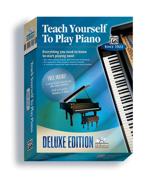 Teach Yourself to Play Piano Deluxe Edition New