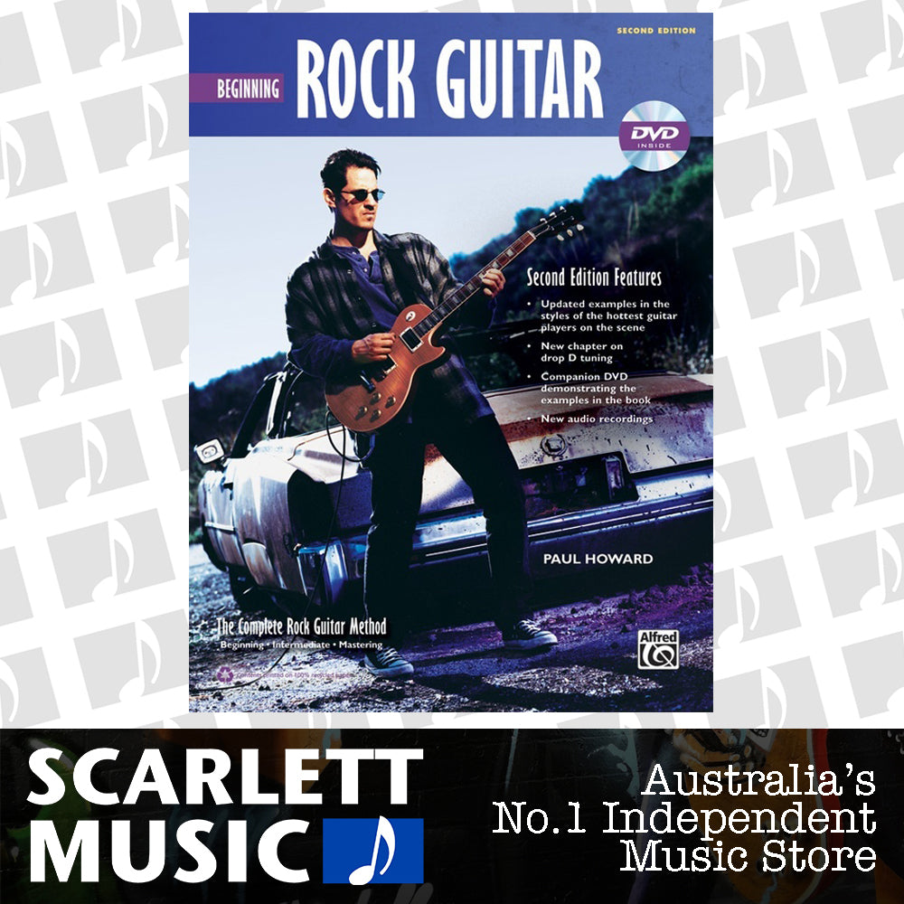 Beginning Rock Guitar Lead & Rhythm Book/DVD — view 2
