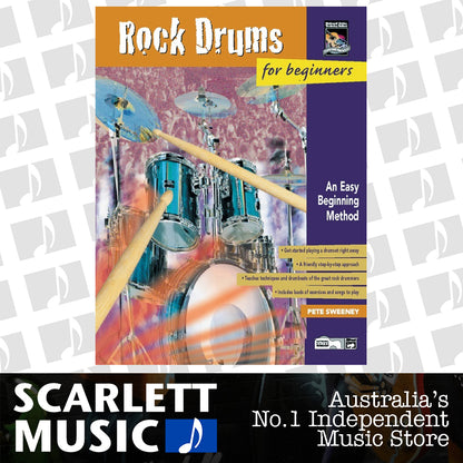 Rock Drums For Beginners 1/2 Book/DVD — view 2