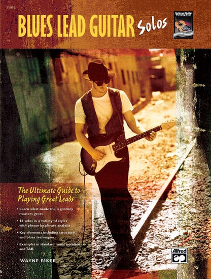 Blues Lead Guitar Solos Book with CD