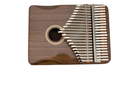 CEGA 21-Key Box Kalimba 21CKW00-XC with Stand and Case - Natural Rosewood Finish — view 2