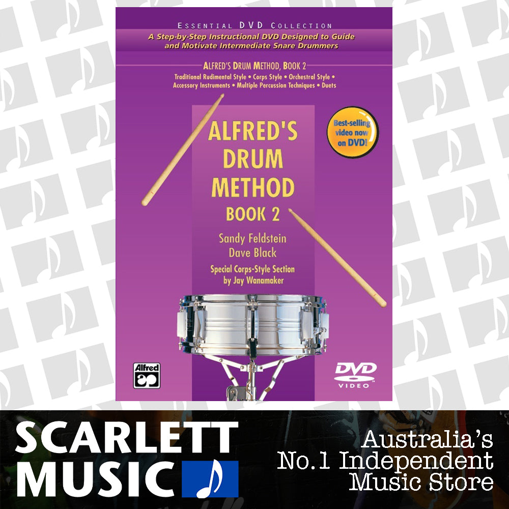 Alfreds Drum Method Book 2 Book/DVD — view 2