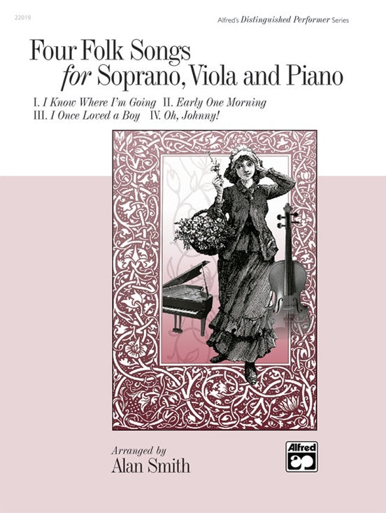 Folksongs 4 Soprano/Viola/Piano Arr Smith