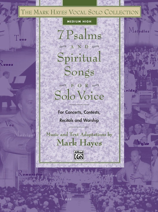 7 Psalms and Spiritual Songs Medium/High Vocal Sheet Music Book