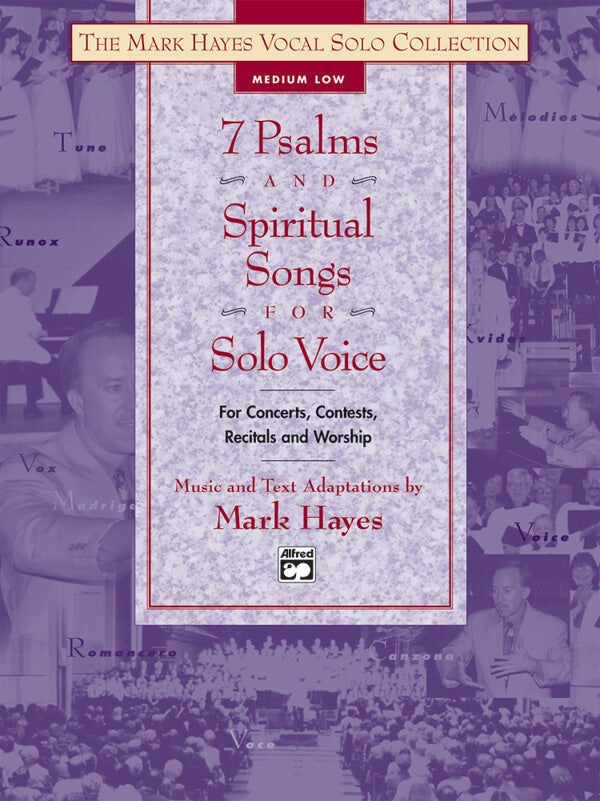 7 Psalms and Spiritual Songs Medium/Low Book with CD
