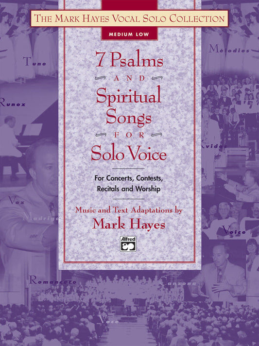 7 Psalms and Spiritual Songs Medium/Low Book with CD
