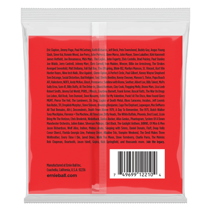 Ernie Ball Extra Light Nickel Wound with Wound G Electric Guitar String, 10-50 Gauge — view 2