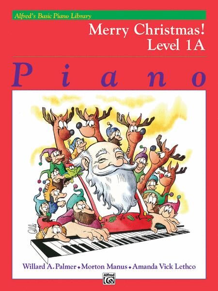 ABPL Merry Christmas! Book 1A - Piano Sheet Music with Graded Carols and Duet Parts