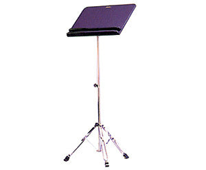 Music Stand-Solid Black Wooden Desk
