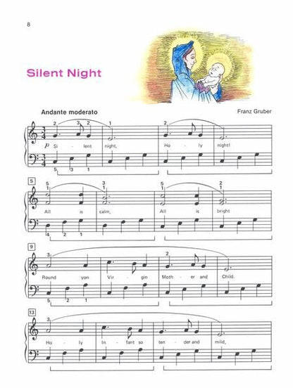 ABPL Merry Christmas! Book 2 - Piano Sheet Music with Graded Carols and Duet Parts — view 3