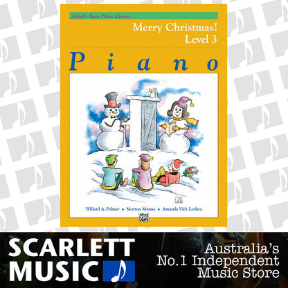 Alfred's Basic Piano Course Book: Merry Christmas! Level 3 — view 2