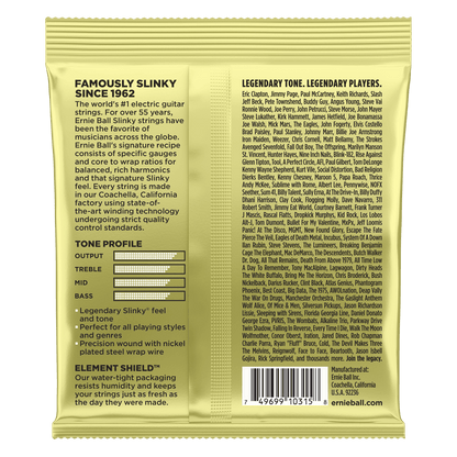 Ernie Ball Mammoth Slinky Nickel Wound Electric Guitar Strings, 12-62 Gauge — view 2