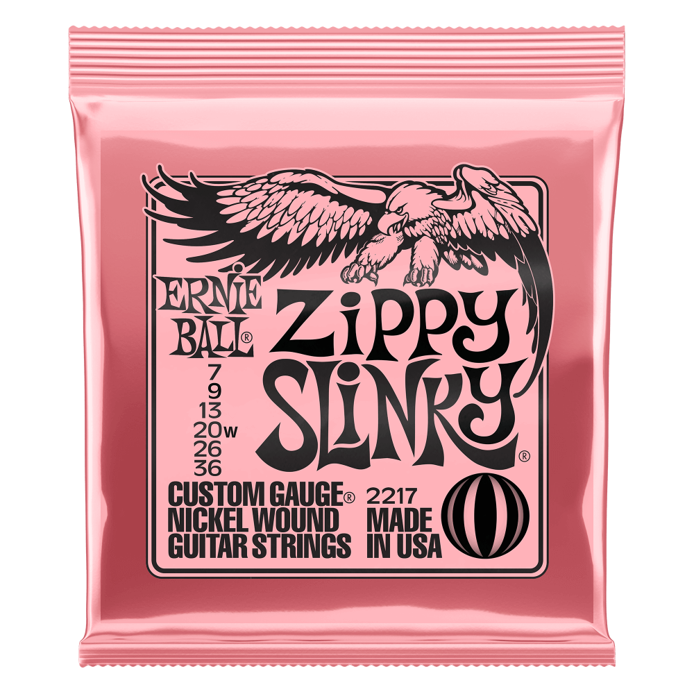 Ernie Ball 2217 Zippy Slinky 7-36 Electric Guitar Strings