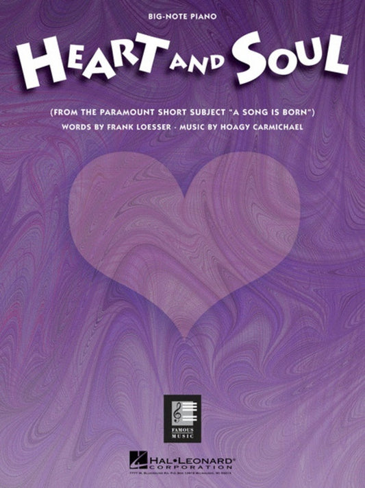 Heart And Soul (Single Music Sheet) Bn (C/R)