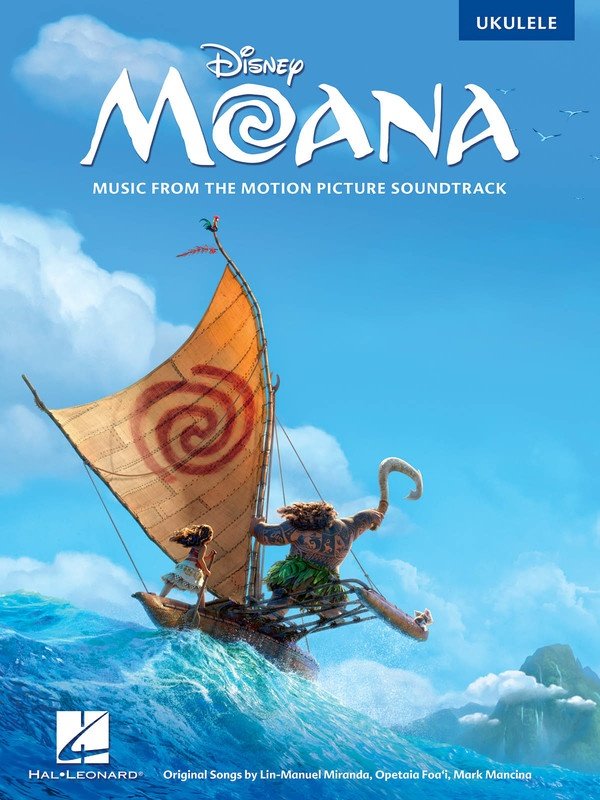 Moana Movie Soundtrack Ukulele (Hal Leonard)