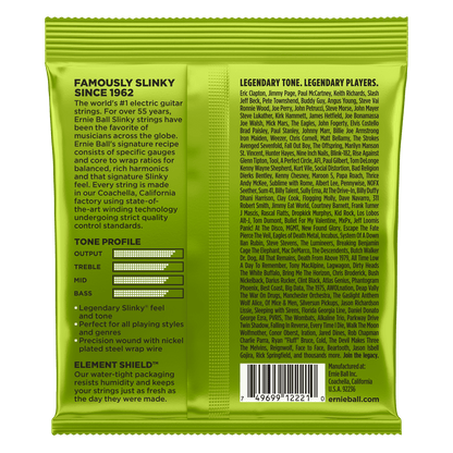 Ernie Ball Regular Slinky Nickel Wound Electric Guitar Strings, 10-46 Gauge — view 2