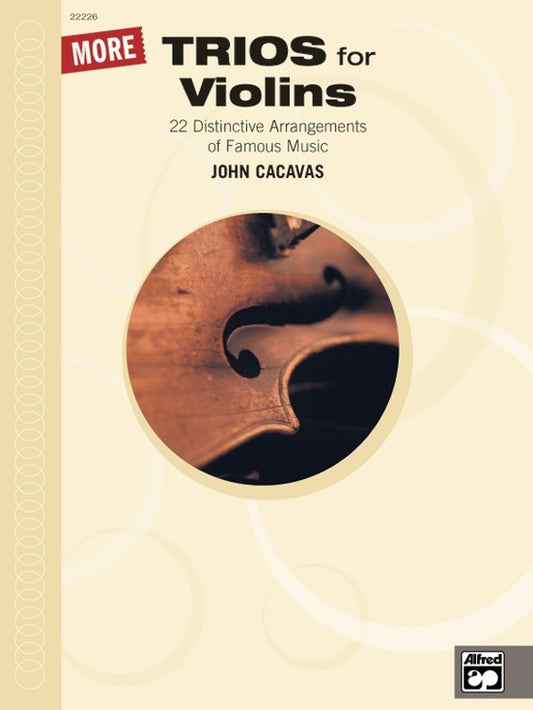 More Trios For Violin