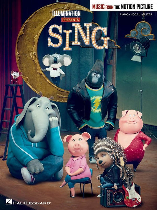 Sing — Music from the Movie, Piano/Vocal/Guitar (Hal Leonard)
