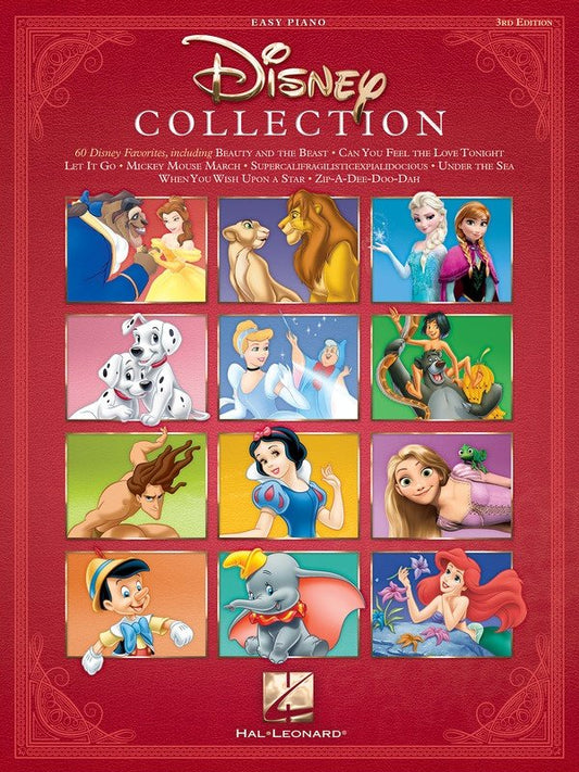 Disney Collection — Easy Piano & Vocal, 3rd Edition (Hal Leonard)