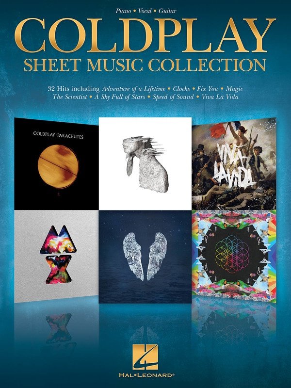 Coldplay Sheet Music Collection — Piano/Vocal/Guitar (Hal Leonard)