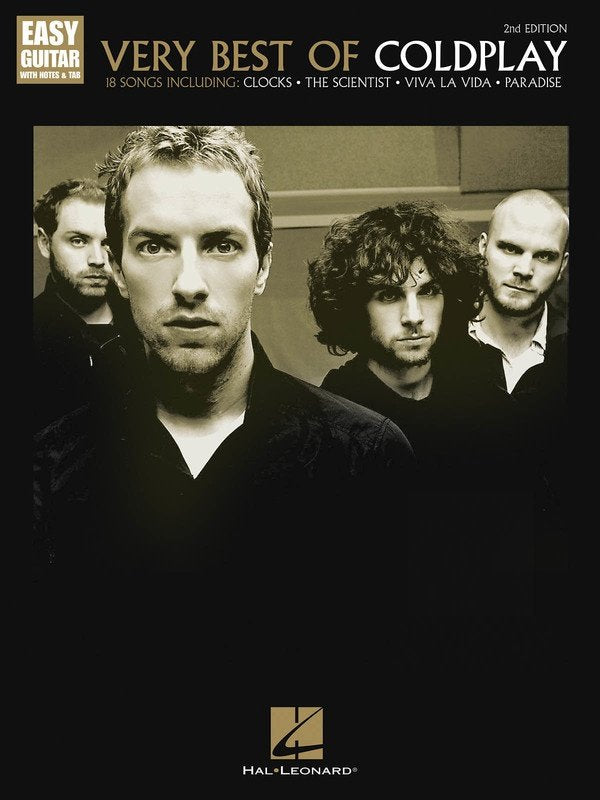 The Very Best of Coldplay — Easy Guitar TAB, 2nd Edition (Hal Leonard)