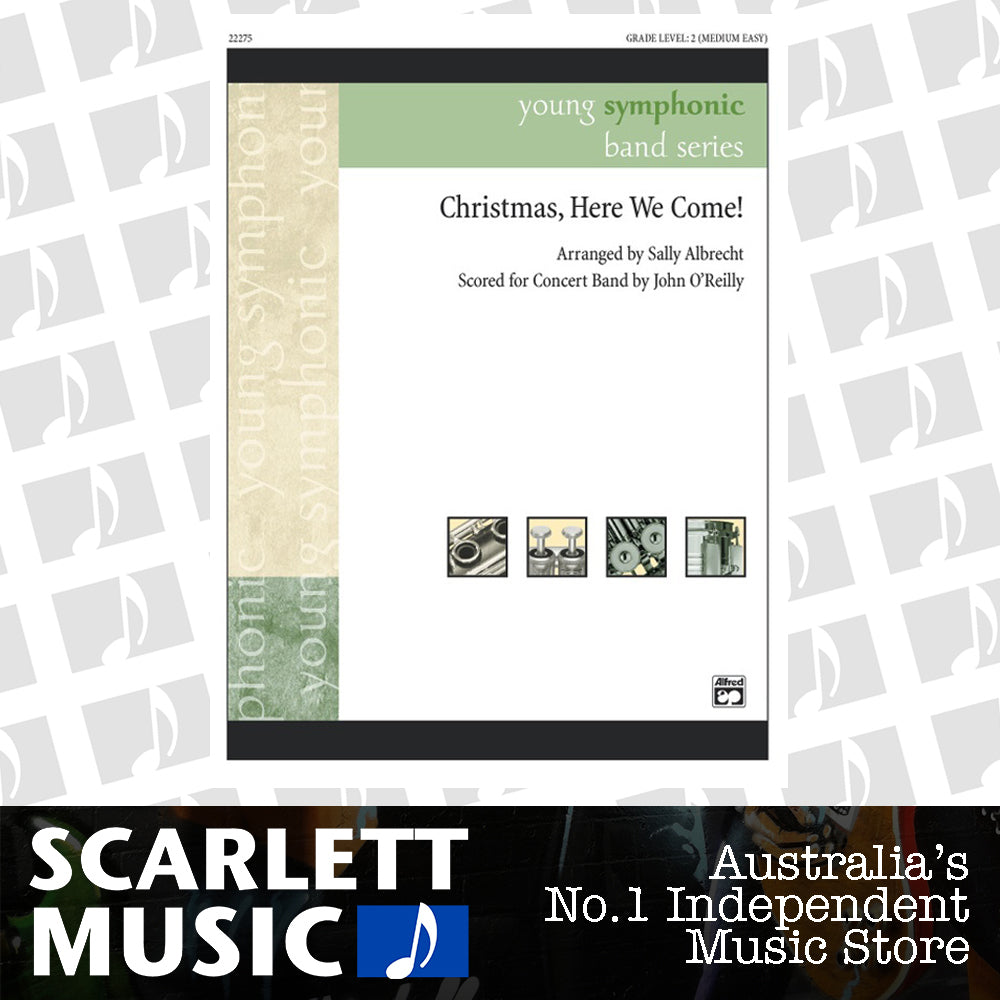 Christmas Here We Come Concert Band Gr 2 — view 2