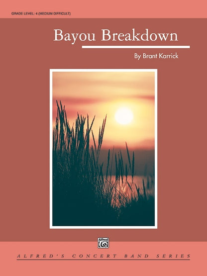 Bayou Breakdown Concert Band Sheet Music Grade 4